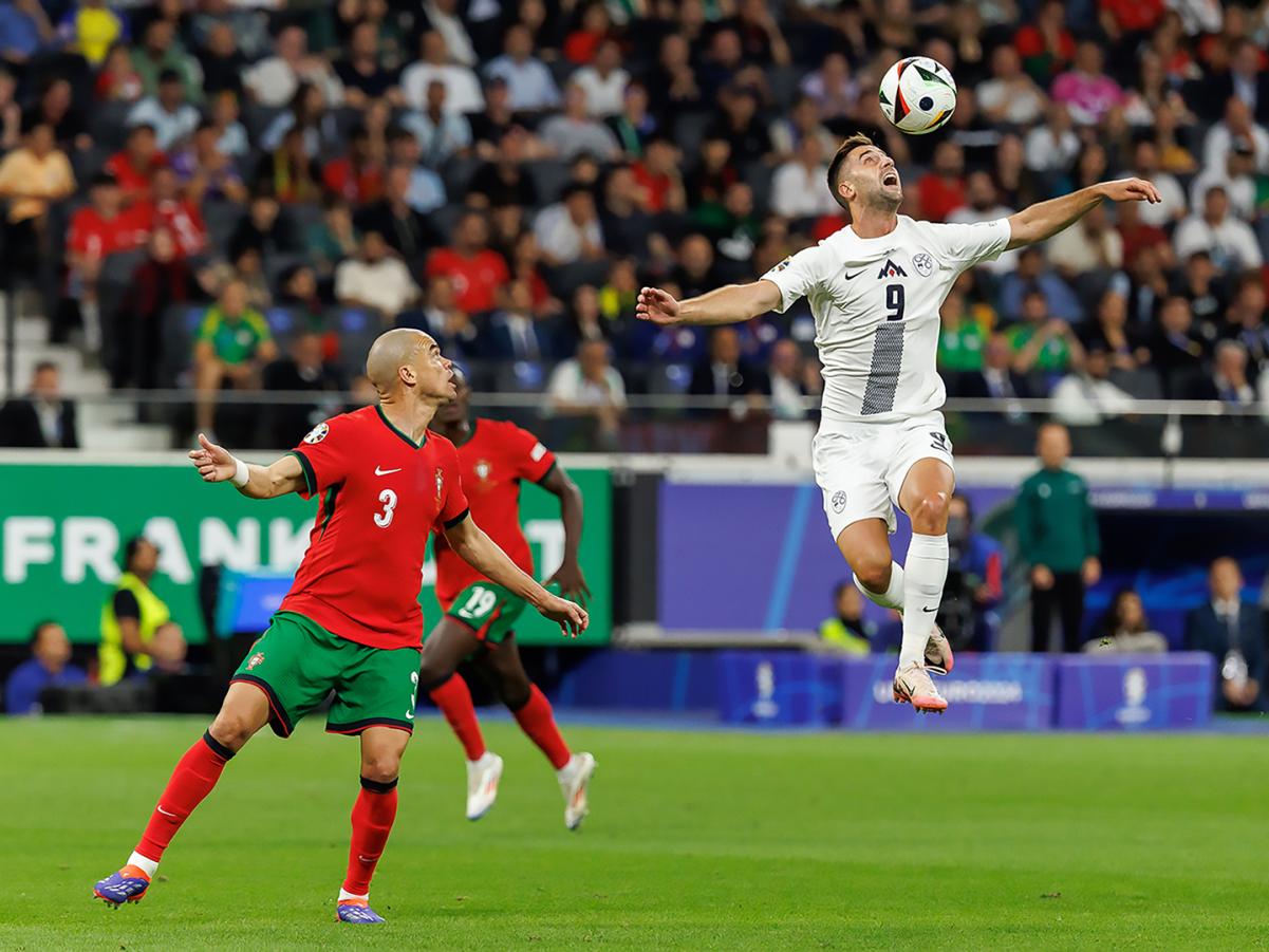 the ball