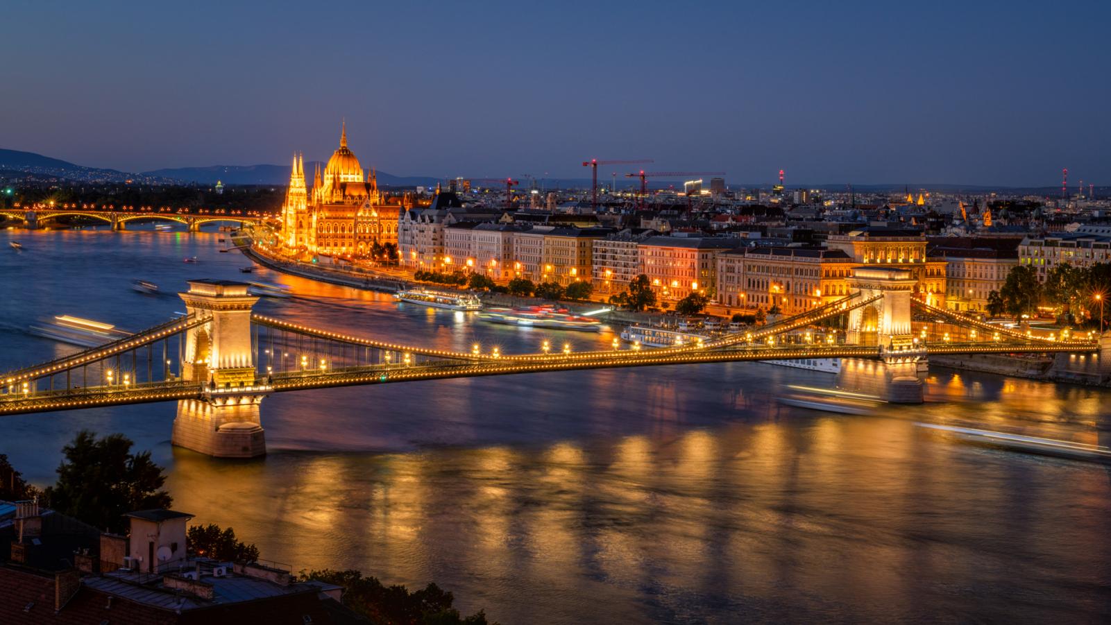 Budapest Blue Hour